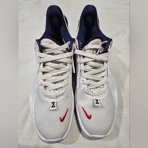 Nike Blue and White Sneakers